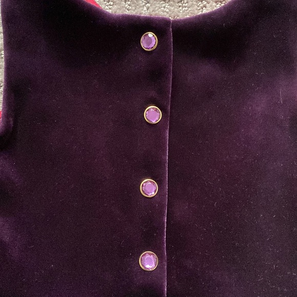 •OSHKOSH GENUINE KIDS COLLECTION• Girls Dark Purple Dress - Picture 3 of 8